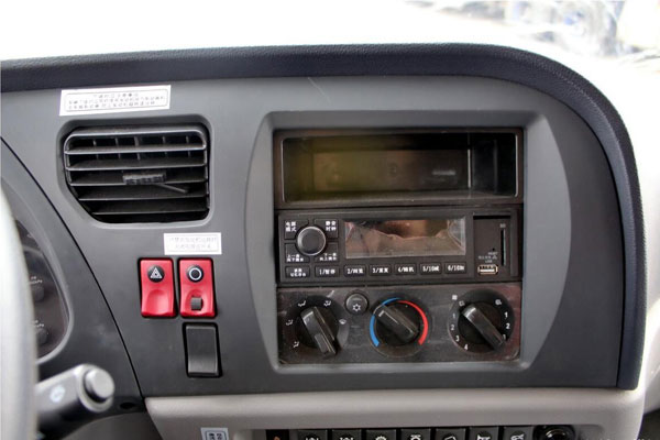 cab of stake truck