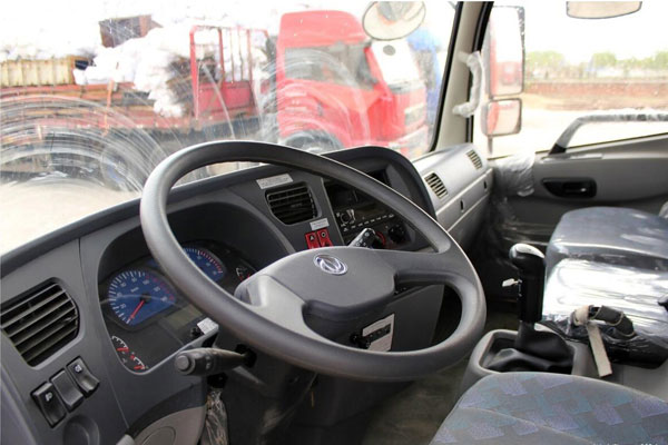 cab of stake truck