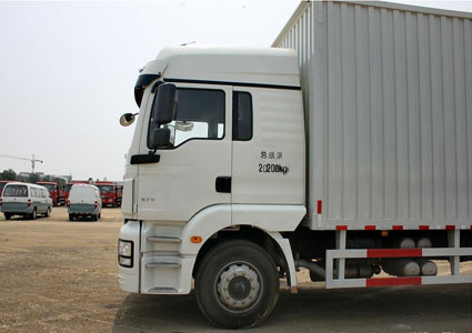 cab of van truck