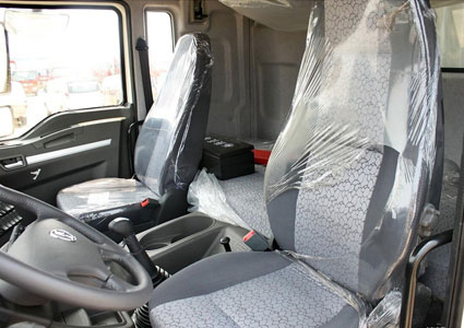 cab of van truck