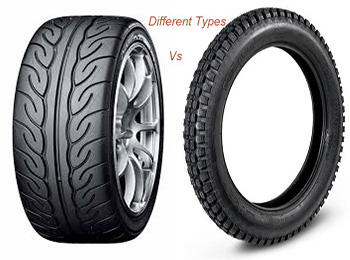 different tires