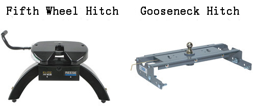 gooseneck hitch and fifth wheel hitch