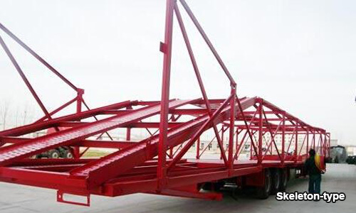 skeleton type of car transporter