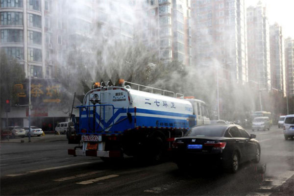 water truck failing dust